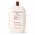 Singapore Girl Travel Rituals Eurasian Equinox pH Balance Cleanser in a large, rounded off-white squeeze bottle with a brown cap, shown on a white background.
